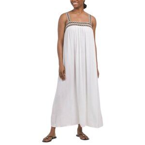 GOA BY JAPNA Crochet Trim Cover-up Dress